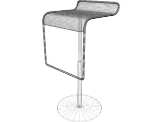 Modern Seat 3D Model