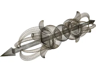 Vajra (Dorje) 3D Model