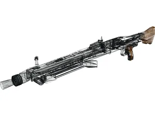 MG 42 3D Model