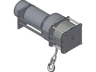 Winch 3D Model