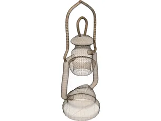 Ramadan Lantern Old 3D Model