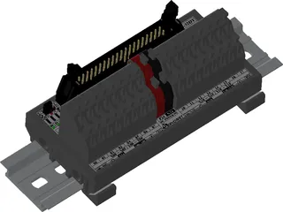 Terminal Block SVN-32DT 3D Model