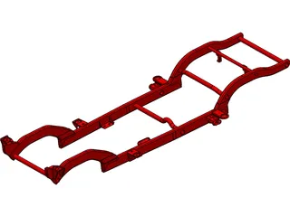 Suzuki Vitara Chassis 3D Model