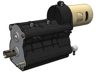 Tamiya Gear Box 3D Model