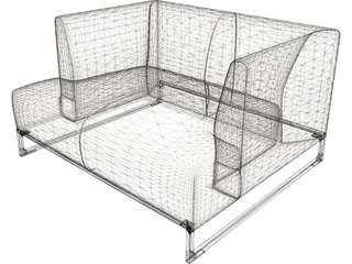 Corner Style Sofa 3D Model