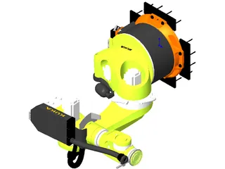 Kuka KR500-3 KR360-3 3D Model