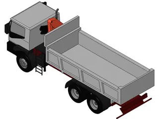 Dump Truck 3D Model