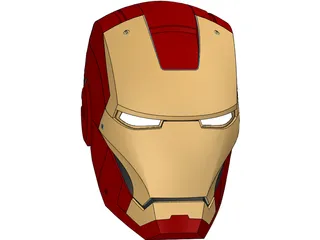 Iron Man Helmet 3D Model