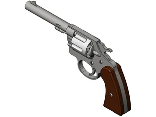 Colt .45 1917 3D Model