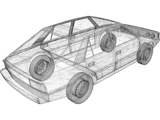 FSO Polonez (1978) 3D Model