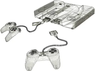 Sony Playstation 1 3D Model