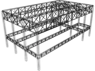 Scaffold 3D Model