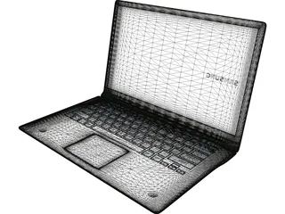 Notebook Samsung 3D Model
