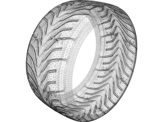 Tire Toyo 3D Model