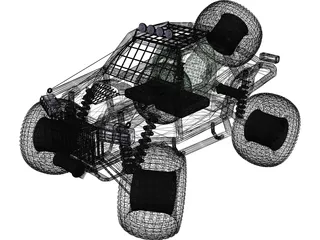 Buggy Concept 3D Model