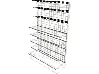 Mesh Shelf 3D Model