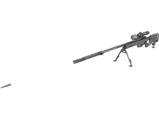 AWP 3D Model