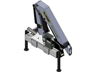 Palfinger Crane PK33002 3D Model