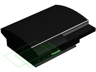 Sony Playstation 3 3D Model