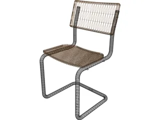 Chair Cantilever 3D Model