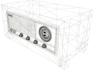 Old Radio 3D Model