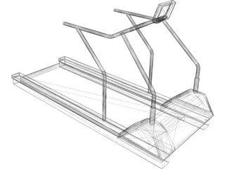 Treadmill 3D Model