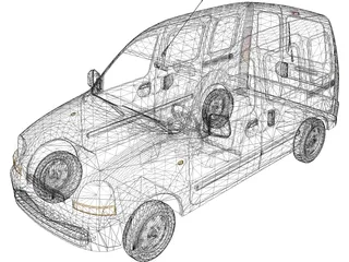 Renault Kangoo Express 3D Model