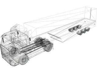 Scania 143 3D Model