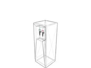 Office Water Cooler 3D Model