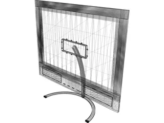 Monitor 3D Model