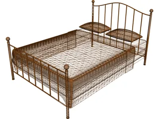 Bed Iron 3D Model