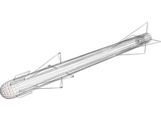 Missile AA8 Aphid 3D Model