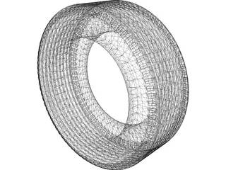 Tire Generic 3D Model