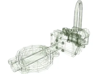 Butterfly Valve 6inch 3D Model