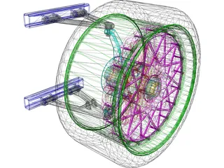 Wheel 3D Model