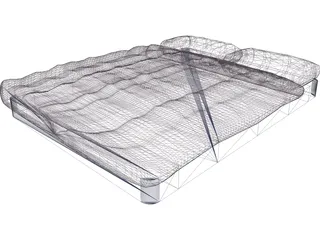 Bed 3D Model