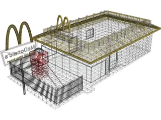 McDonalds 3D Model