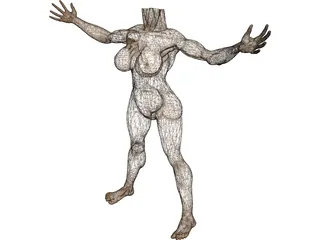 Body Female 3D Model