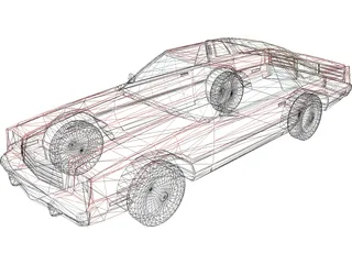 Dodge Mirada (1980) 3D Model