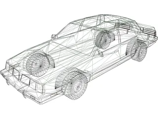 Pontiac 6000 (1984) 3D Model