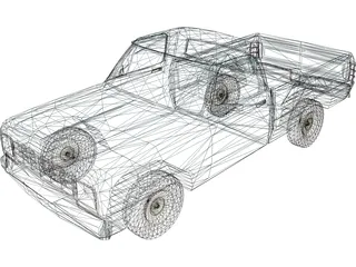 Dodge Ram (1984) 3D Model