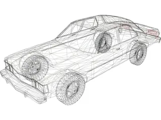 Plymouth Aspen (1981) 3D Model