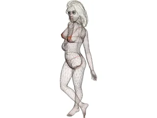 Lady 3D Model