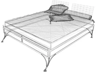 Bed 3D Model