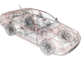 Skoda Octavia 3D Model