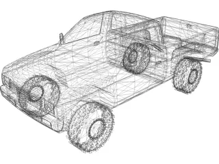 Nissan Pickup (1996) 3D Model