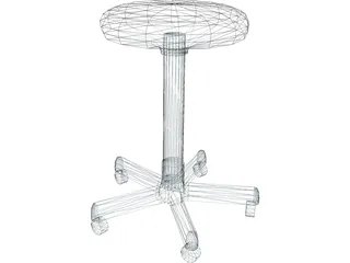 Stool 3D Model