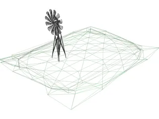 Windmill 3D Model