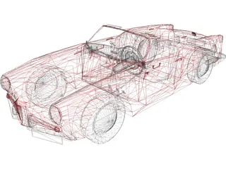 Alfa Romeo Guilietta Spider 3D Model