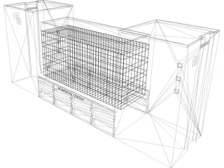 VA Medical Center 3D Model